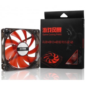 FAN CASE 12CM COLOR SAMA RED LED (Led đỏ)